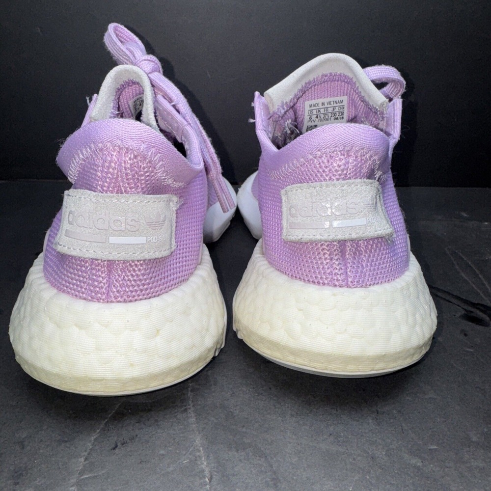 Adidas Original Womens 6 Sneakers POD-S3.1 Knit Running Purple Lilac Shoe B37469 - Picture 4 of 10